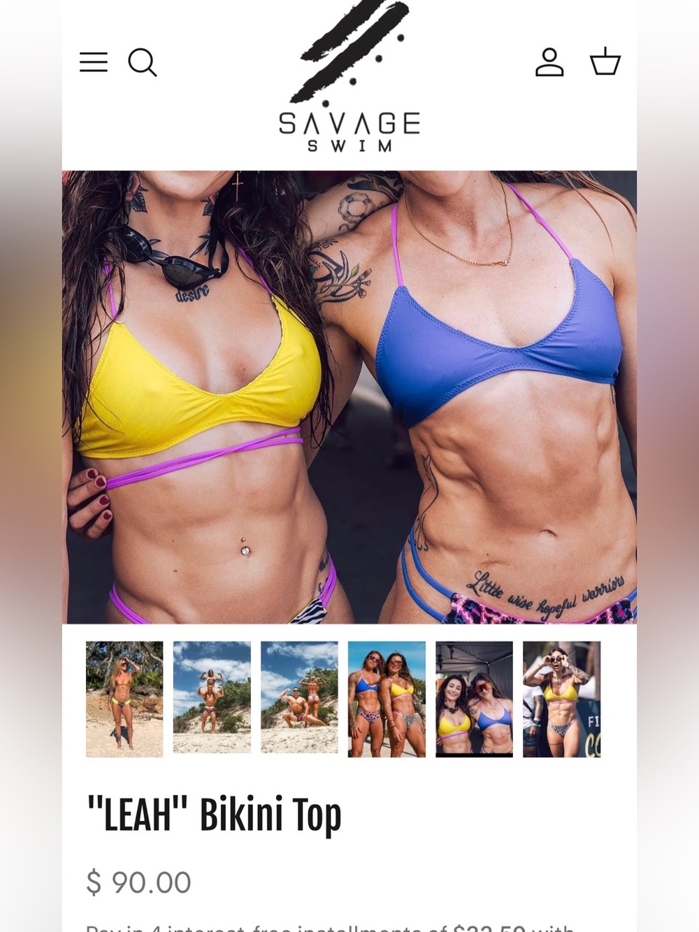 Savage Swim bikini